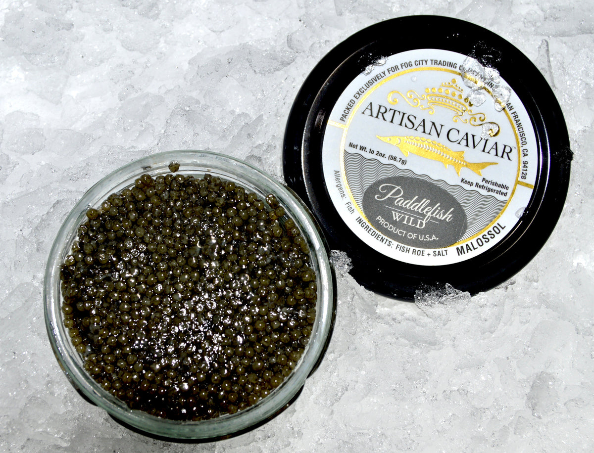 Caviar - Paddlefish Roe Caviar - 1 Oz – Truefish