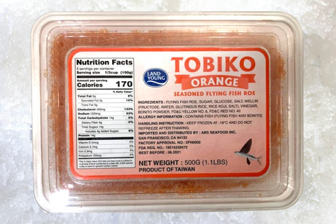 Tobiko - Orange, Frozen (Taiwan) - 1.1 lb pack