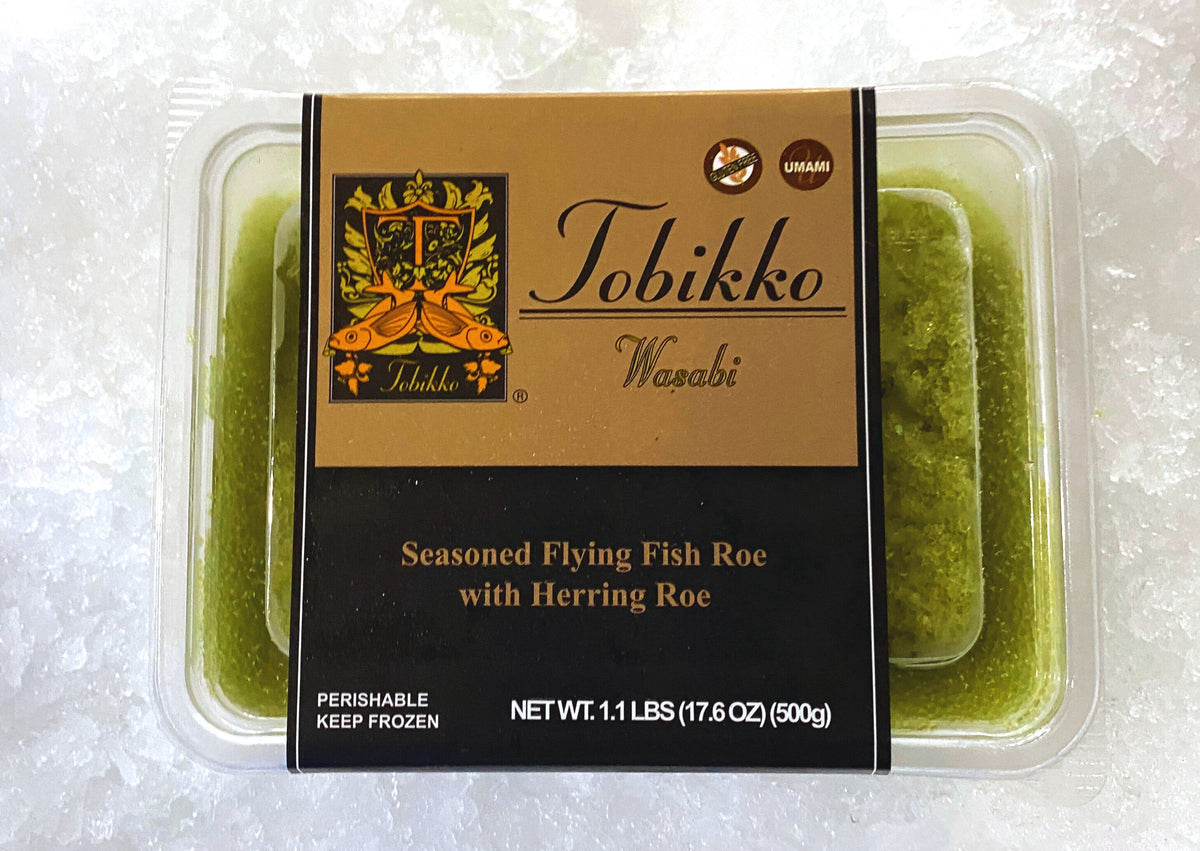 Tobikko Green Japanese Flying Fish Roe, For Household, Packaging Type:  Packet at Rs 3900/piece in New Delhi