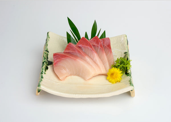 Sashimi Trio - 0.25 lb each of Salmon, Ahi Tuna, and Hamachi