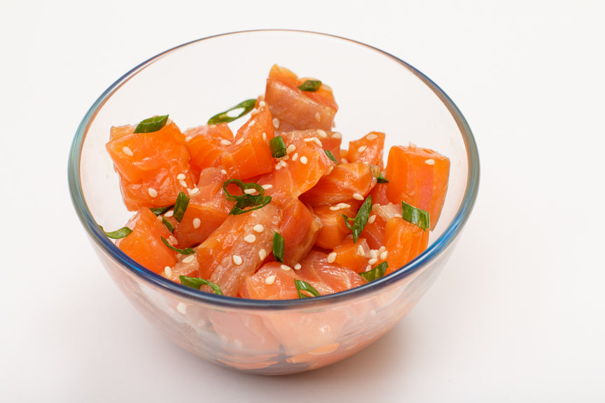 Poké - Henry's Shoyu SALMON Poké and Seaweed Salad Kit – Truefish
