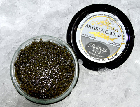Caviar - Paddlefish Roe Caviar - 1 oz