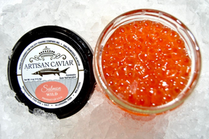 Caviar - Wild Salmon Roe (Local) - 4 oz