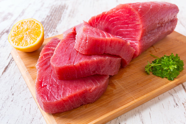 Sushi Grade Hawaiian Ahi Tuna - Steak Cut - avg 1 lb