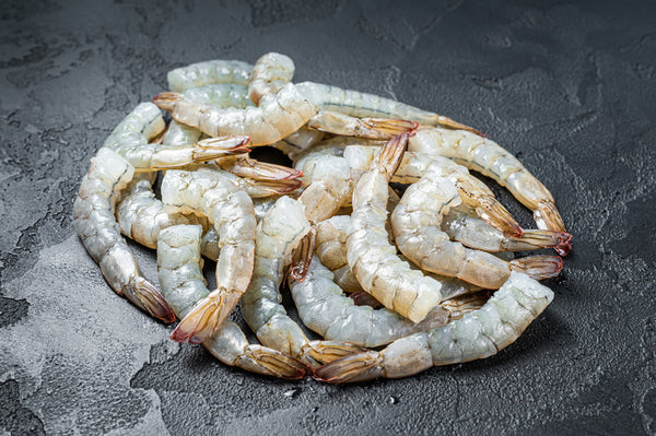 Jumbo Gulf Shrimp - Shell On, Size 16/20, Frozen (Texas) - 2 lb bag