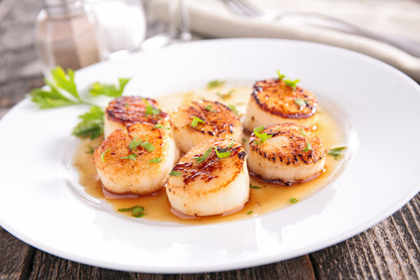 Hokkaido Scallops (北海道ホタテ) - size 10/20, avg 0.5 lb/pack