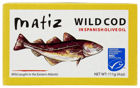 Matiz - Wild Cod in Spanish Olive Oil