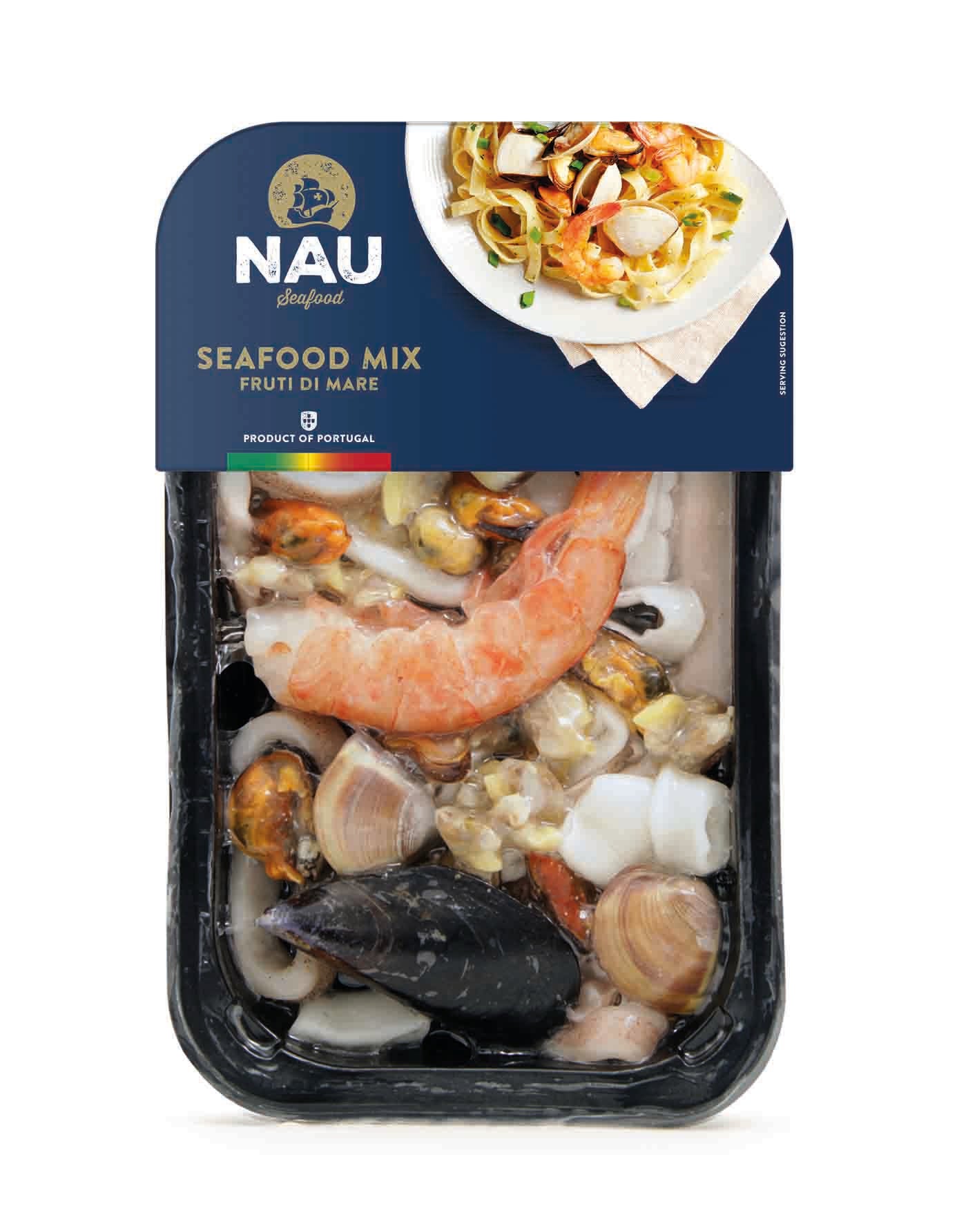 NAU Seafood - Fruti Di Mare Seafood Mix, Frozen (Portugal)