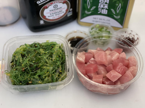 Poké - Opah - Shoyu Poké and Seaweed Salad Kit