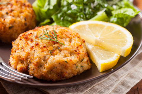 Crab Cakes, Frozen - 8 oz