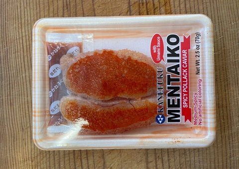 Mentaiko - Spicy Pollack Roe, Frozen - 70 g