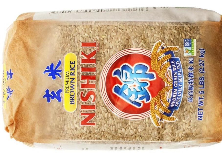 Rice - Nishiki Premium Medium Grain (Brown) - 5 lb