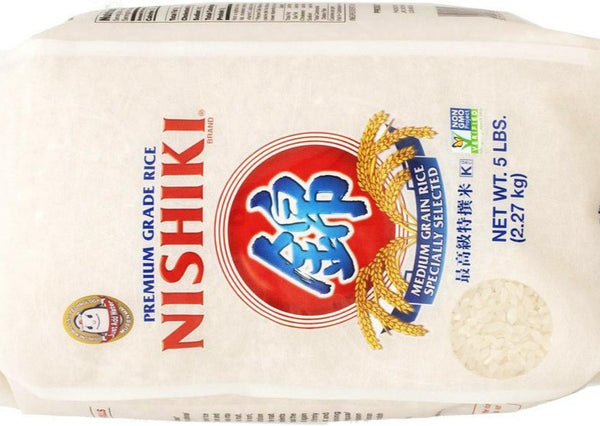 Rice - Nishiki Premium Medium Grain (White) - 5 lb