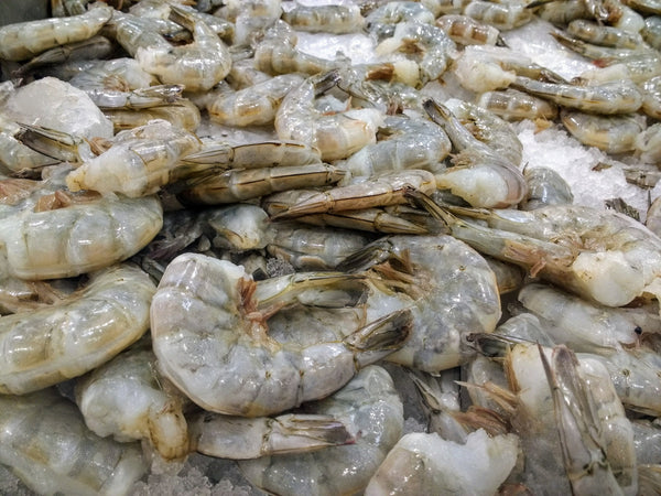 Jumbo Gulf Shrimp - Shell On, Size 16/20, Frozen (Texas) - 2 lb bag