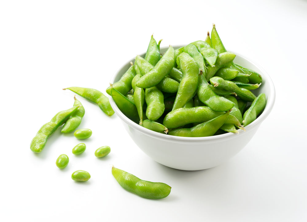 Edamame - Shell On, Cooked, Frozen - 1 lb